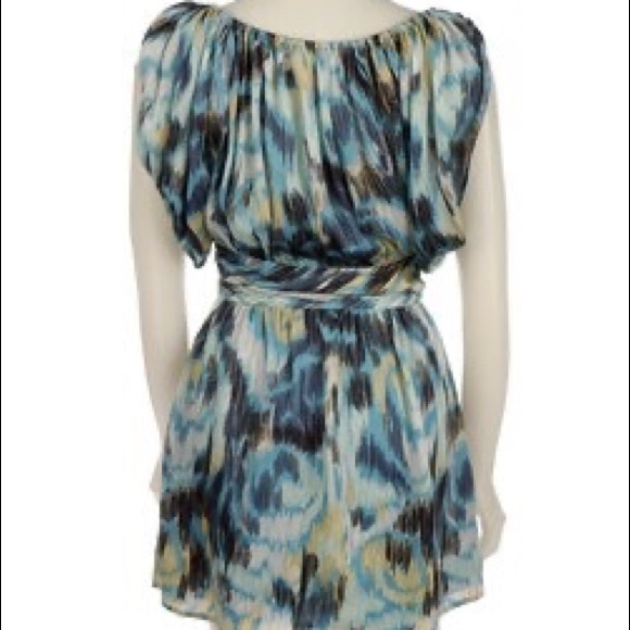 BCBG Mini Dress Teal Blue EUC Size 2 - Picture 12 of 12